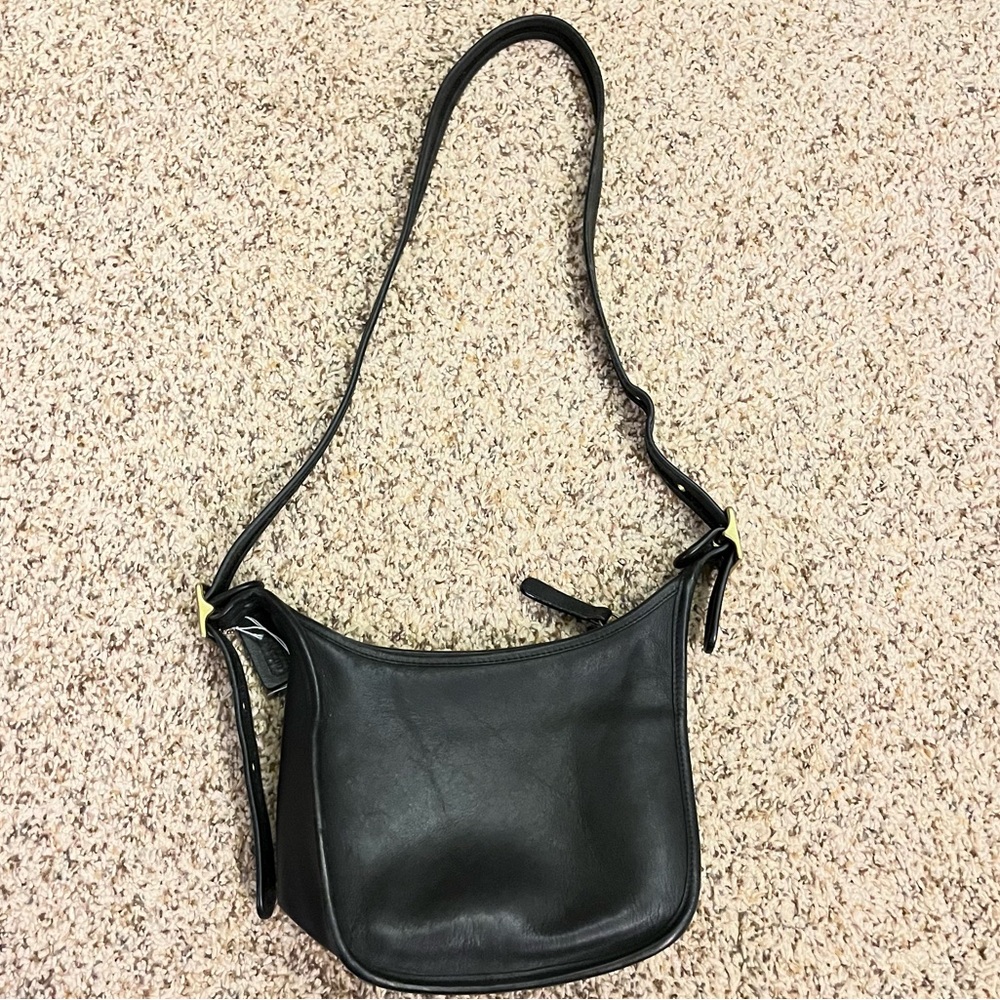Vintage Coach Janice Legacy bag in Black Leather